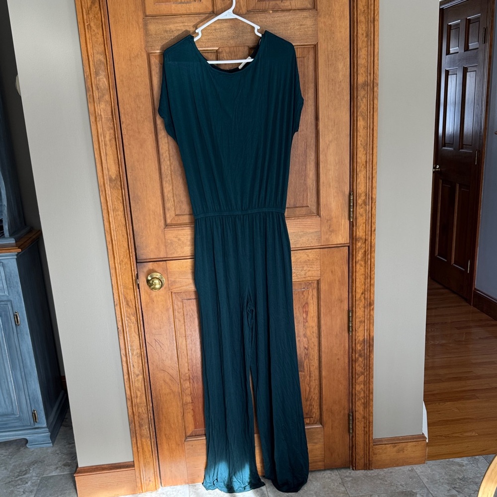 Love in Dark Teal Jumpsuit